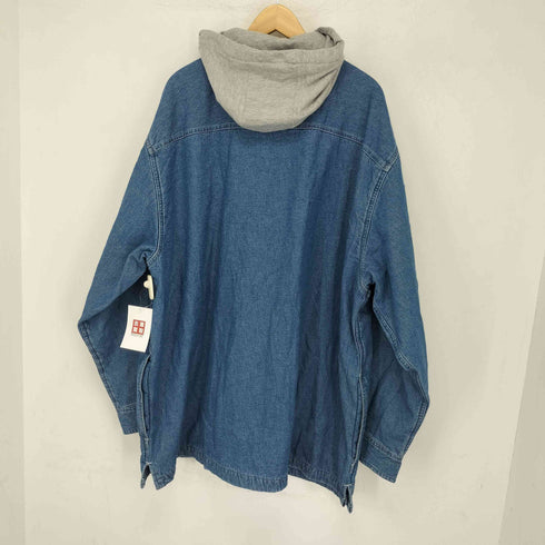 ピューリタン PURITAN 裏地フリースフーデッドデニムジャケット メンズ import:XL