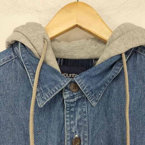 ピューリタン PURITAN 裏地フリースフーデッドデニムジャケット メンズ import:XL