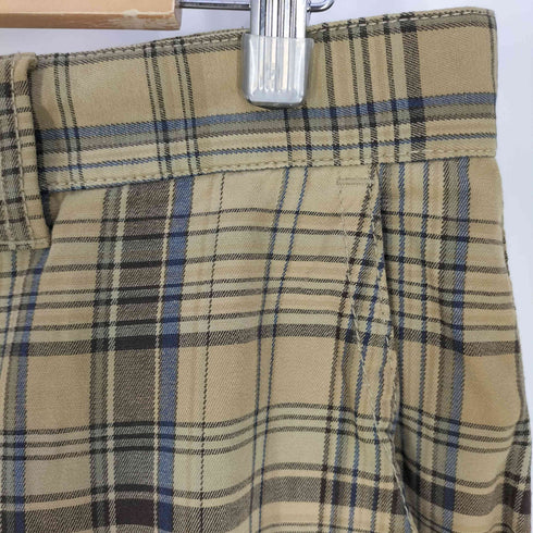 トミーヒルフィガー TOMMY HILFIGER 00S ボタンフライ チェック ショーツ メンズ 32inch