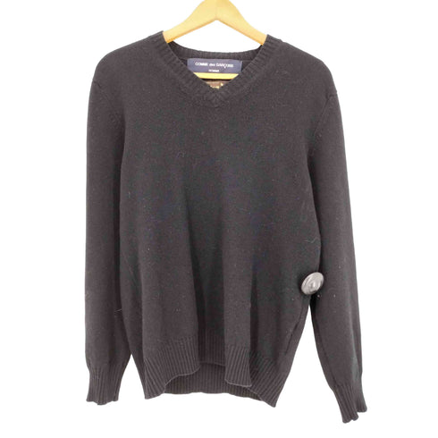 コムデギャルソンオム COMME des GARCONS HOMME 12aw ウール Vネックニット メンズ JPN:S