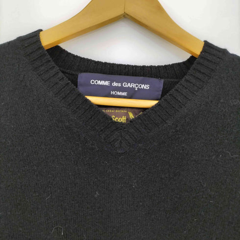 コムデギャルソンオム COMME des GARCONS HOMME 12aw ウール Vネックニット メンズ JPN:S