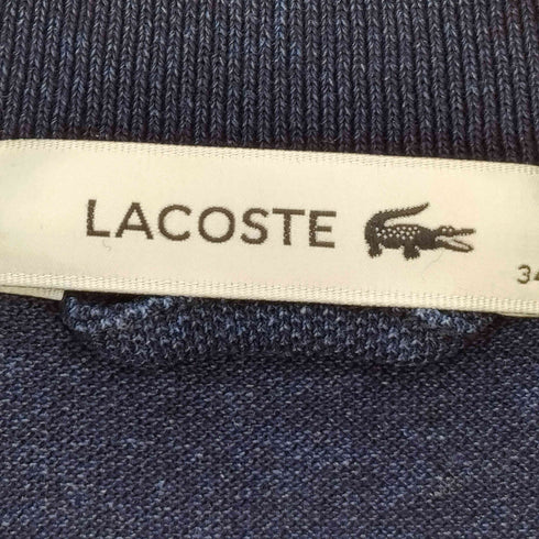 ラコステ LACOSTE ドルマンスリーブ鹿の子地ドレス レディース 34