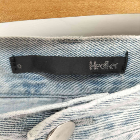 ヘザー Heather ダメージジーンズ レディース JPN:S