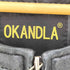 OKANDLA Y2K ノーカラー クロップド レザージャケット レディース
