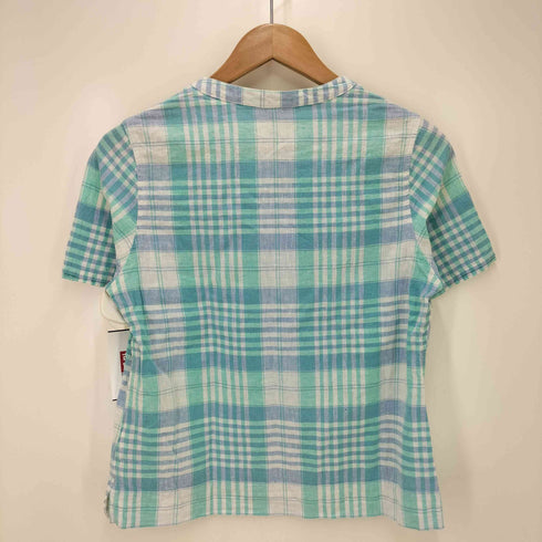 エルエルビーン L.L.Bean スキッパーカラー S/Sリネン プルオーバー レディース import:S