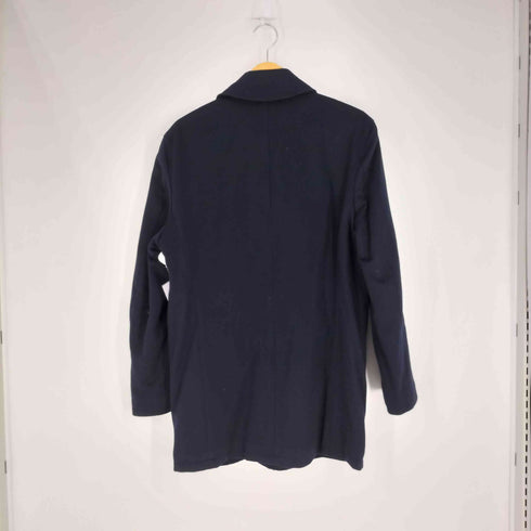 ブルックスブラザーズ BROOKS BROTHERS LORO PIANA RAIN SYSTEM SPORT FABRIC 裏地キルティング ウール ハーフコート メンズ import:S