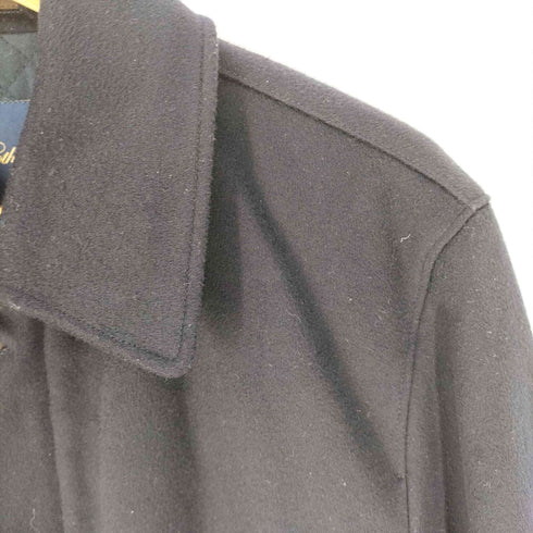 ブルックスブラザーズ BROOKS BROTHERS LORO PIANA RAIN SYSTEM SPORT FABRIC 裏地キルティング ウール ハーフコート メンズ import:S