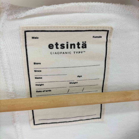 etsinta リメイクフリルヘビーウェイトTEE レディース ONE SIZE
