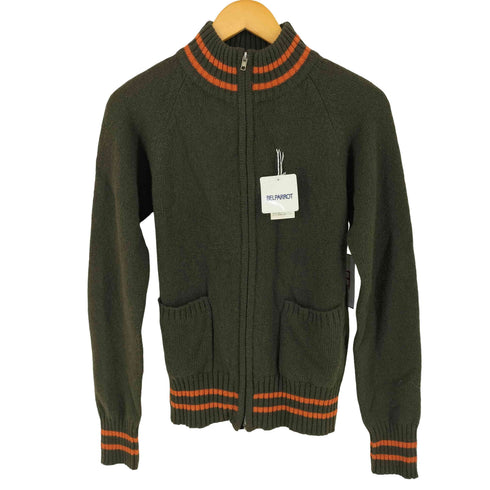 ウール100 リブライン ドライバーズニット メンズ import:M
