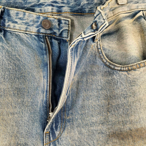 ザラ ZARA ヴィンテージ加工 バギーフィットジーンズ メンズ JPN:42