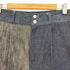 コムデギャルソンオム COMME des GARCONS HOMME 21awデニムパッチワーク タックワイドトラウザー メンズ JPN:L