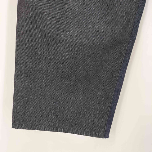 コムデギャルソンオム COMME des GARCONS HOMME 21awデニムパッチワーク タックワイドトラウザー メンズ JPN:L