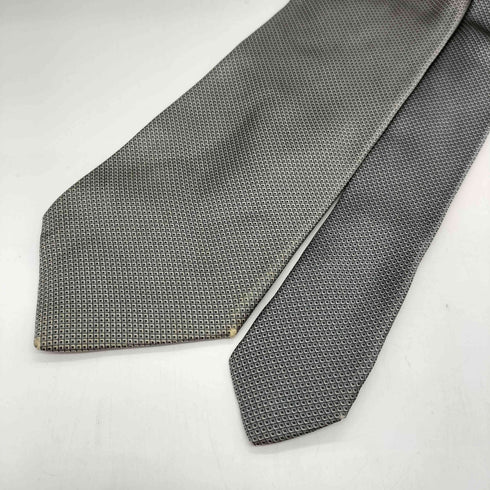 ブリオーニ BRIONI MADE IN ITALY イタリア製 絹 シルク 100% 総柄 ネクタイ メンズ