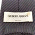 ジョルジオアルマーニ Giorgio Armani MADE IN ITALY イタリア製 シルク ウール 起毛 レジメンタル ストライプ ネクタイ メンズ