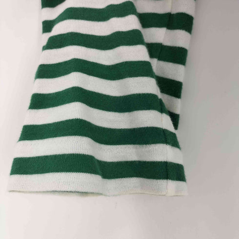 プレイコムデギャルソン PLAY COMME des GARCONS AD2022 ワンポイント・レッド・ハート ロングボーダーTシャツ メンズ M