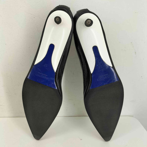 ジルサンダー JIL SANDER ポインテッドトゥバレリーナフラットシューズ レディース JPN:37