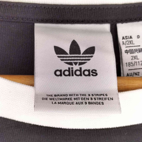 アディダス adidas アディカラー クラシックス スリーストライプス 長袖Tシャツ メンズ import:XXL