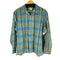 ペニーズタウンクラフト PENNEYS TOWNCRAFT 60S オープンカラー チェック L/S シャツ メンズ import:XL