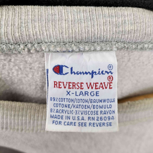 チャンピオン Champion 90S フロント刺繍 リバースウィーブスウェット メンズ import:XL