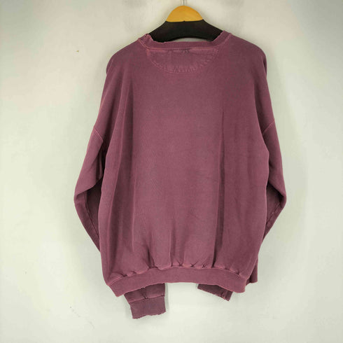 SANTEE HVYWT 90S USA製 フロント刺繍 クルーネックスウェット メンズ import:XL