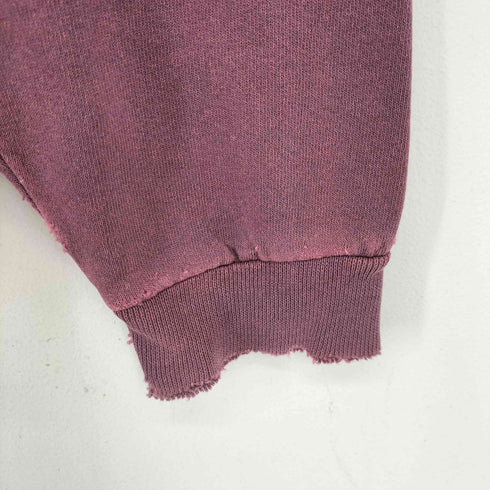 SANTEE HVYWT 90S USA製 フロント刺繍 クルーネックスウェット メンズ import:XL