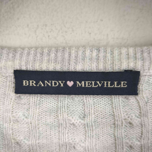 BRANDY MELVILLE ケーブルニット カーディガン レディース 160/84A