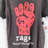 フロントプリント バンドTシャツ メンズ import:XL