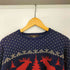 ダブルアールエルラルフローレン RRL RALPH LAUREN 90s 三つ星 初期タグ NORDIC PATTERN WOOL SWEATER ノルディック柄 バーズアイ ウールセーター メンズ JPN:L