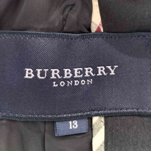バーバリーロンドン BURBERRY LONDON 比翼 コットンウールジャケット レディース 13BR