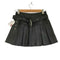 MACYMCCOY フェイクレザー プリーツスカート レディース JPN:S