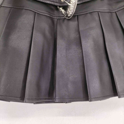 MACYMCCOY フェイクレザー プリーツスカート レディース JPN:S