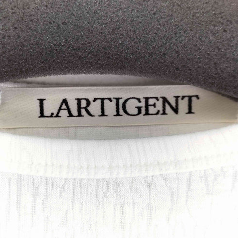 LAARTIGENT レタリングプリント カットソー y2k レディース