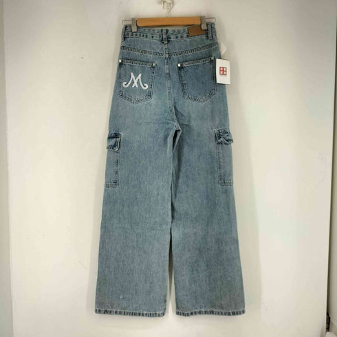 MACYMCCOY ワイド デニム カーゴパンツ レディース JPN:S