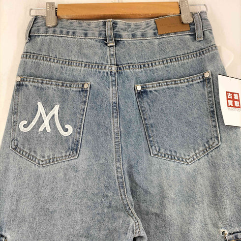 MACYMCCOY ワイド デニム カーゴパンツ レディース JPN:S