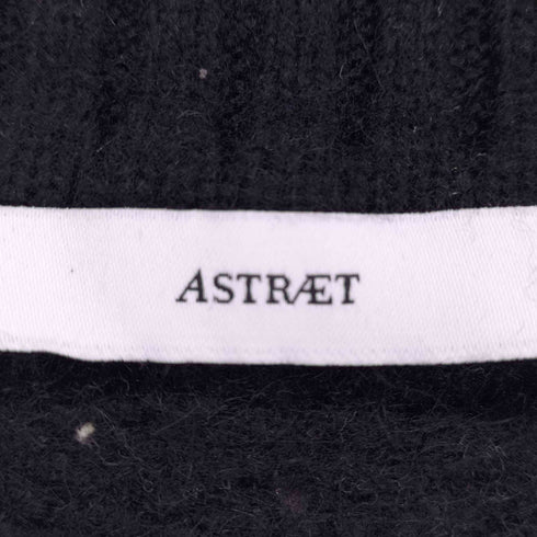アストラット ASTRAET モヘア混 レース編みデザイン ニットベスト レディース
