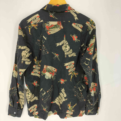 ショット Schott 総柄 L/S シャツ メンズ import:S