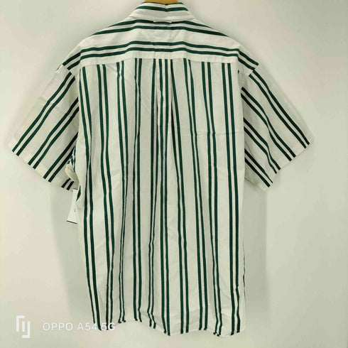 トミーヒルフィガー TOMMY HILFIGER 90-00S ストライプ S/S ボタンダウン シャツ メンズ import:L