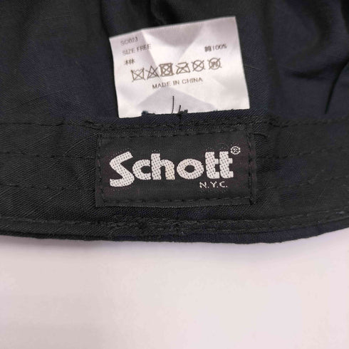 ショット Schott UNION TICKET WORK CAP ユニオン チケット ワーク キャップ メンズ