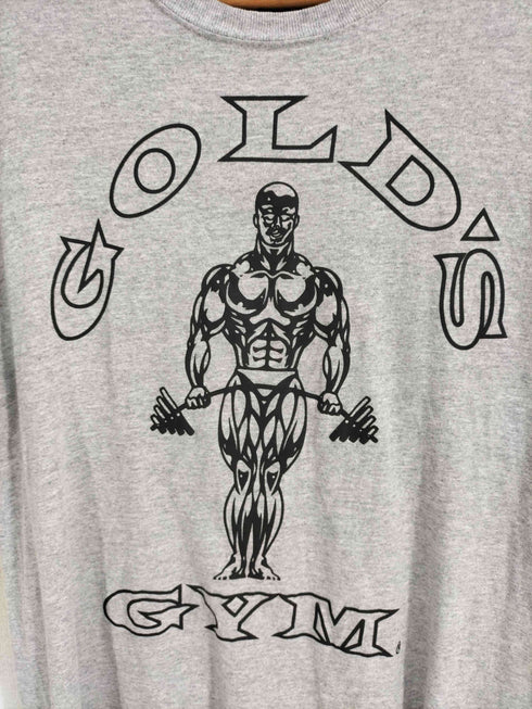GOLD GYM フロントプリント S/S Tシャツ メンズ import:M