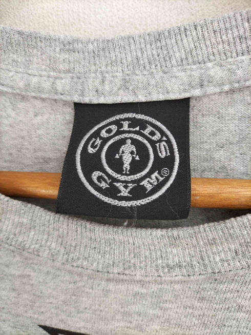 GOLD GYM フロントプリント S/S Tシャツ メンズ import:M