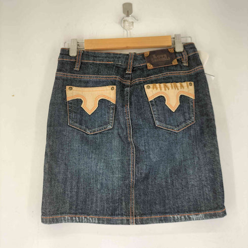 LOVE CAMOMILLA ウエスタンデザイン デニムスカート レディース