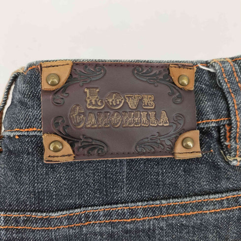 LOVE CAMOMILLA ウエスタンデザイン デニムスカート レディース