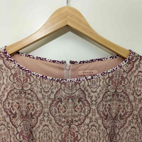 トッカ TOCCA PINK JAIPUR ロングドレス レディース 6