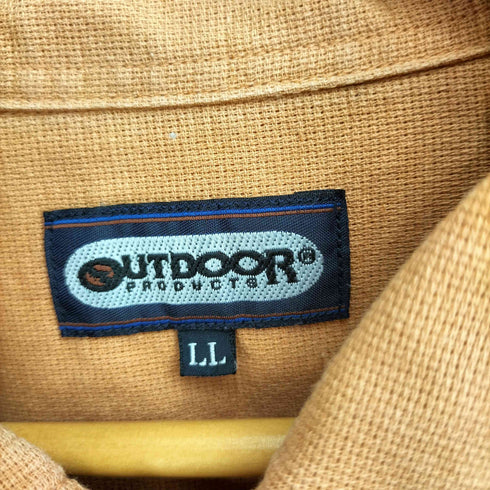 アウトドアプロダクツ OUTDOOR PRODUCTS コットン S/S シャツ メンズ LL