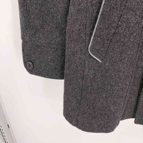 ミッシェルクランオム MICHEL KLEIN HOMME スタンドカラーウールショートステンカラーコート メンズ JPN:46