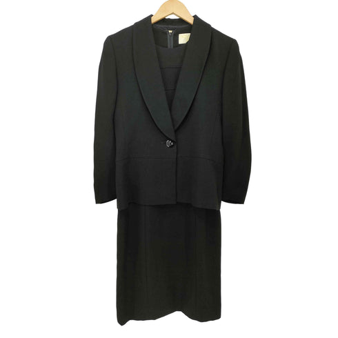 ニナリッチ NINA RICCI ラウンドカラーテーラードジャケット ショートスリーブワンピース セットアップ レディース 9AR