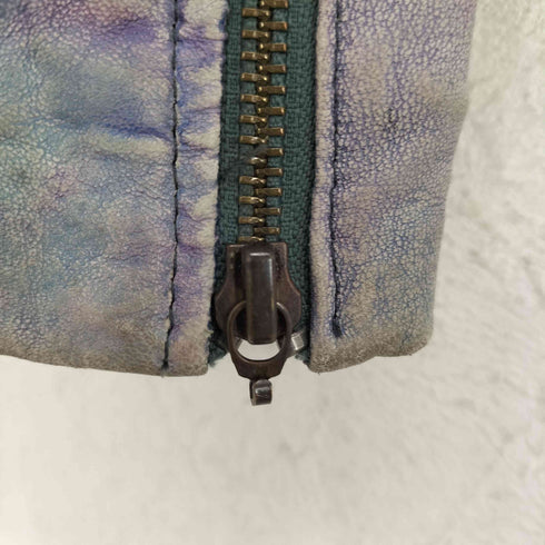 ドマ DOMA real leather リアルレザー グラデーション ダブルライダースジャケット レディース 1