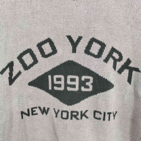 ズーヨーク ZOO YORK 90-00S ラグランスリーブコットンニット メンズ import:XL