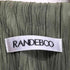ランデブー randeboo 袖フレア ノーカラープリーツマキシワンピース レディース F