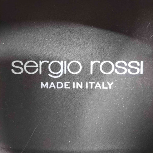 セルジオロッシ sergio rossi SR1 ADDICT レザー スリッポン メンズ UK:7